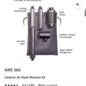 NEW T3 Micro AIRE 360
Ceramic Air Styler Blowout Kit